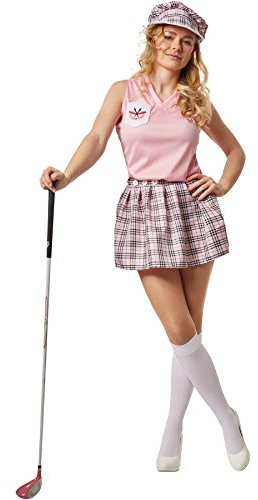 dressforfun Frauenkostüm Golferin | Sportives Golf-Outfit | incl. Golfmütze mit Sonnenschild (XL | no. 301797)