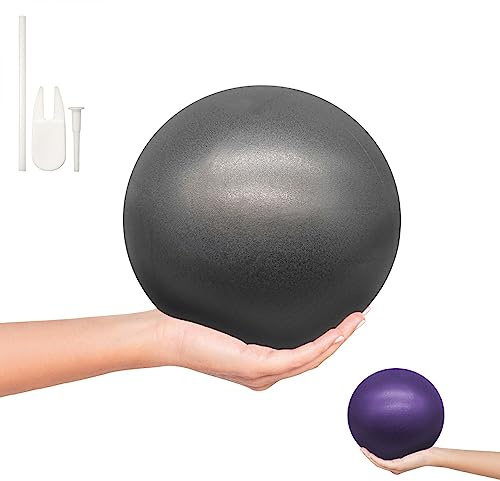 Vivezen - Ballon de fitness, pilates, gymnastique, yoga antidérapant - Diam 25 cm - Plusieurs coloris disponibles