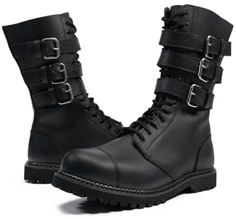 Brandit Phantom Buckle Boots, black, 40 EU