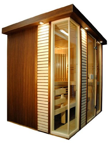 Sauna dal design raffinato e moderno (150x180)