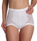Miss Perfect Dessous Body Trim Feintüll Miederhose Shapewear Damen Hose Miederhose Bauchweg Unterhose Damen Bauchweg Slip Unterwäsche Größe 70 (38) in Weiß