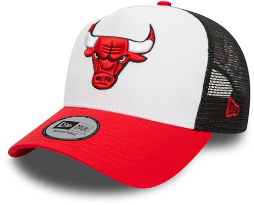 New Era Gorra Trucker de Malla Ajustable NBA Chicago Bulls Talla única