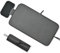 KINGRACK Ironing Mat, Iron Padding with Silicone Iron Rest for Steam on Tabletop or Bed, Heat Resistant, Portable, Quilting & Travel Blanket, Black