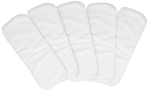 Inserti per Pannolini di Stoffa, Fodere per Pannolini di Stoffa Inserti Assorbenti Lavabili da 3 Litri Inserti per Fodere per Neonati in Microfibra Pannolini di Stoffa