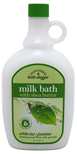 Village Naturals Bath Milk Bath Ultra-Moist White Tea & Jasmine 28 Ounce (828ml) (3 Pack)