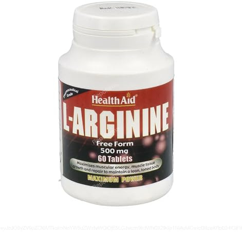 Health Aid L-arginina 60 Comp