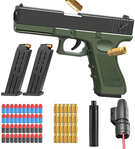 Spielzeug Pistole,Spielzeug-Schaumstoff-Blaster,Blaster Toy Gun,Schaumstoff-Blaster Toy Gun,Soft Foam Bullet Blaster Toy,Sicherheitstraining oder Spiel,für 14+