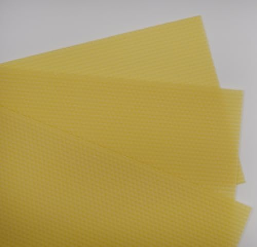 Mittelwände 5,1mm aus Seuchenfreiem Bienenwachs Dadant Brutraum 420x270mm