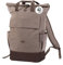 Xcase Laptop Tasche: Großer Rolltop-Canvas-Rucksack mit Laptopfach, Reißverschluss, 42 l (Rolltoprucksack, Handgepäck-Rucksack, Umhängetasche)