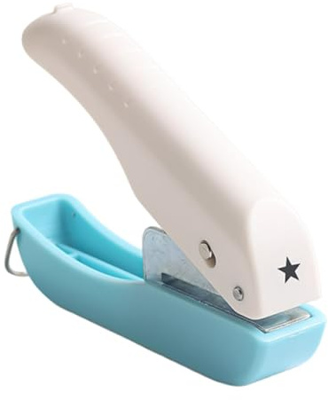 Perforadora,Troquelador de 6 mm para Relieve - Troqueladora artesanal - para Cartón, Scrapbook, Journaling, Oficina, Escuela, Estudiantes