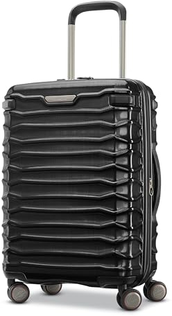 Samsonite Stryde 2 Hartschalengepäck mit Spinnern, Stealth Black, Carry On, Stryde 2 Hartschalengepäck mit Spinnern