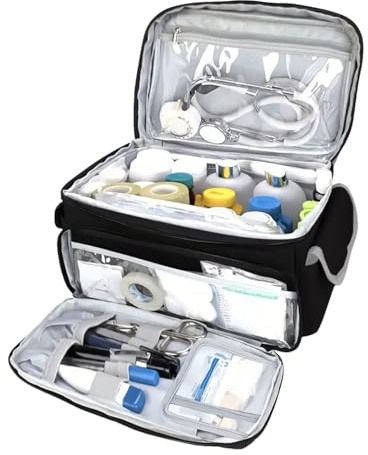 de cuidado en el hogar – de cuidado de la salud, para la salud personal | Kit sanitario para el hogar, botella de píldora de viaje para aerolínea,