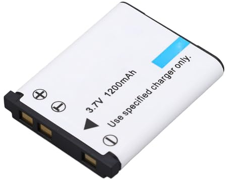 VBESTLIFE Sostituzione Batteria Ricaricabile Li-42B/Li-40B 3,7 V 1200 MAh per Fotocamera Serie 1040 1060 1070 7000 7010 7020 7030 7040 Resistente 3000 TG-310 TG-320 VR310