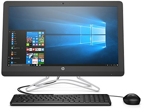 HP 1QZ48EA#ABF Ordinateur Tout-en-Un 23,8 Gris fumée (Intel Core i3, 8 Go de RAM, 2 to, Carte Nvidia GeForce 920MX, Windows 10) Clavier AZERTY français