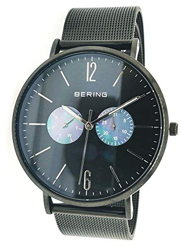 BERING Damen Uhr Quarz Movement - Classic Collection mit Edelstahl und Saphirglas 14236-123 - 3 ATM