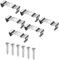 sourcing map T8 LED-Lichtstreifenclips LED-Lichtstreifen Befestigungsklemmen Klemme Aufhänger Leuchtstoffröhre für LED Glühbirnen Deckenlampe Paket mit 10