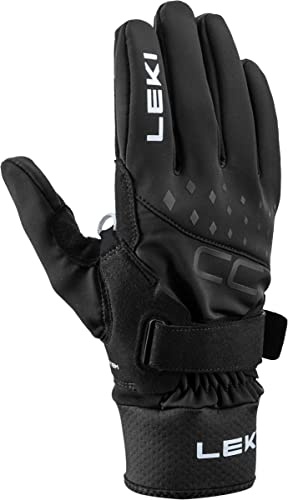 LEKI Bastone da Sci Unisex per Adulti, Nero, 6,5