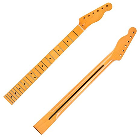 Cuello de Guitarra eléctrica para Cuello For TL Mástil De Guitarra Eléctrica De 22 Trastes con Línea Central Posterior Mástil De Arce
