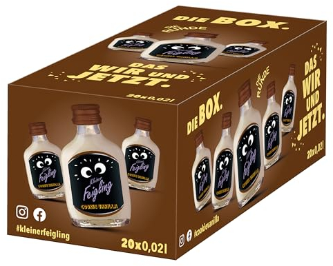 Kleiner Feigling Cookie Vanilla | Special Edition | 20 x 0,02l | 15% vol | vegan | Marken - Spirituose | Premium Likör