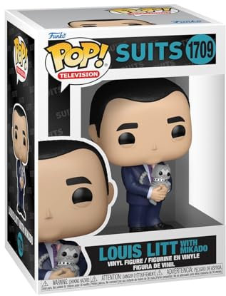Funko Pop! Television: Suits - Louis Lewis LITT - Figura de Vinilo Coleccionable - Idea de Regalo - Mercancia Oficial - Juguetes para Niños y Adultos - TV Fans - Muñeco para Coleccionistas