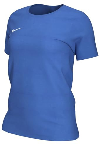 Nike Park VII Jersey SS Maillot Femme, Royal Blue/White, FR : S (Taille Fabricant : S)