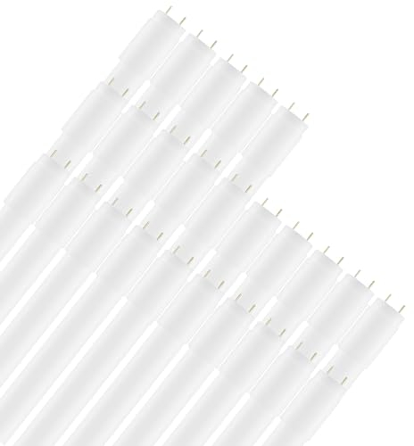 NuLoXx 25er Pack LED T8 Röhre 24W/860 6000K G13 tageslichtweiß 150cm LED-Leuchtstoffröhre inkl. LED Starter, 2880 lm, 270° Ausstrahlungswinkel, nicht dimmbar, KVG, Ersatz für 58 Watt Leuchtstoffröhre