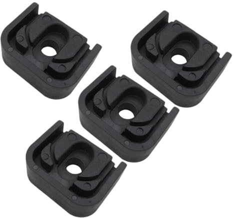 Garneck Air Conditioner Shockproof Pad 4pcs Rubber Vibration Damper Mats Vibration Isolator Mounts