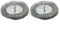 2pcs Stainless Steel Electric Joint Brush Replacement Part, Wire Brush Set Joint Cleaner Accessories, Wire Brush Diameter 100mm