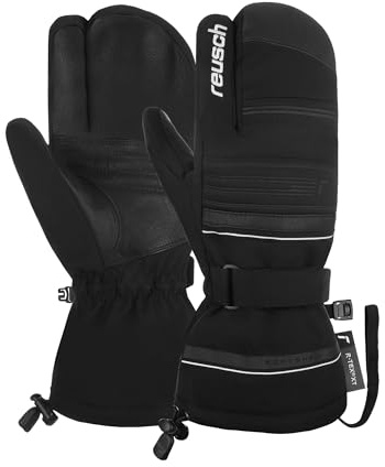 Reusch Conan R-TEX® XT Lobster Gants d'hiver Chauds et imperméables Coupe-Vent et Respirants Unisexe Gants d'hiver Gants de Neige Gants de Ski pour Homme et Femme