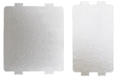 FUBESK Hoja de mica para microondas, 10 piezas, accesorio de repuesto de aislamiento resistente a altas temperaturas, fácil de cortar