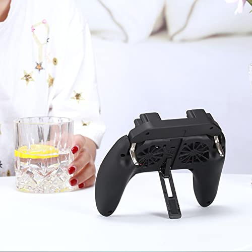 GOWENIC Gamepad per Smartphone con Doppia Ventola di Raffreddamento | Impugnatura per Telefono con Batteria da 5000 MAh per la Dissipazione del Calore (5000mah)