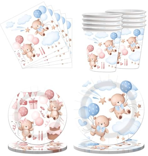 Partygeschirr Set (Bär)