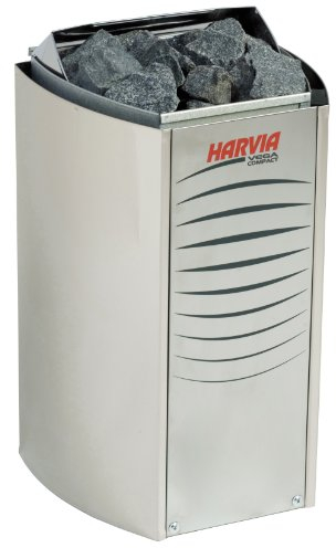 Harvia Vega Compact Saunaofen - BC35E 3,5 kW wird separates Steuergerät benötig, Edelstahl