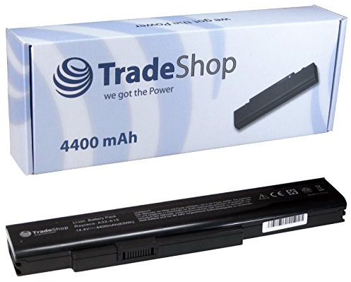 Hochleistungs Li-Ion Akku 14,4V/14,8V 4400mAh für Medion Akoya E6234 E7201 E7220 E7221 E7222 P7816 P6634 E6228