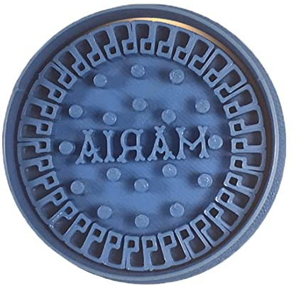 Cuticuter Galleta María Cortador de Galletas Molde para Galleta María, azul