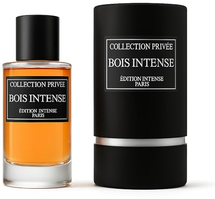 Collection Privée Bois Intense Parfüm 50 ml – Eau de Parfum EdP für Herren mit holzigen Noten aus Iris, Weihrauch, Leder & Honig Eleganter, intensiver Duft Langanhaltend Made in France Luxus Männer