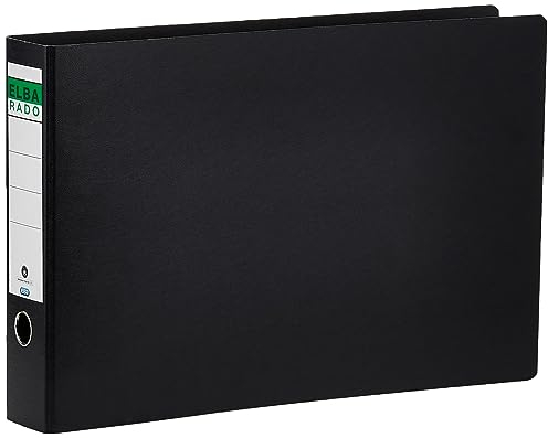 ELBA Ordner Rado, DIN A3 quer, 8 cm breit, schwarz