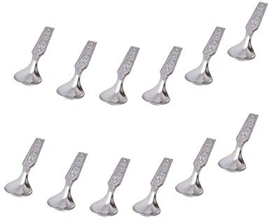 Stainless Steel Mini Spoon Coffee Tea Spice Box Spoons Small For Spices Set Of 12Pcs