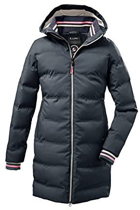 Killtec flickor Kow 33 Grls Qltd Ct Quiltad jacka med huva