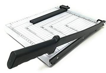 LEOFLA Taglierina con Barra Centimetrata per Fogli A4 A5 B5 B6 B7 Taglia Carta