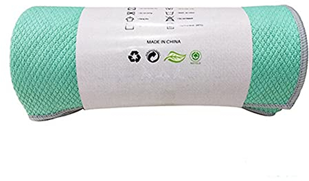 Yogatuch rutschfest Yoga Towel Yogamatte Schweißtuch Handtuch für Yoga Mat Matte Handtuch für die Übung Rutschfestes Yogatuch Fitness Mat Handtuch Green,-