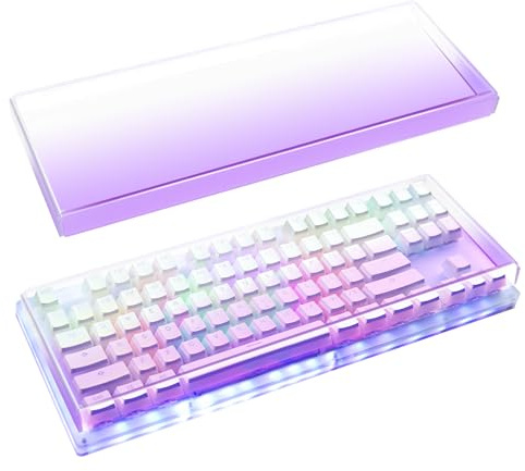Geekria Tenkeyless TKL Tastatur-Staubschutz, transparente Acryl-Tastaturabdeckung für 80% kompakte mechanische Gaming-Wireless-Tastatur mit 87 Tasten, kompatibel mit Logitech G915 TKL, G PRO