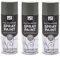 Inspired Essentials Grey Primer - 3 x 400ml Multi Purpose Spray Paint Aerosol Wood Metal Brick