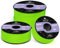 Abma Cord Paracord 2mm 30m Nylonschnur 3 Kern Seil Typ I Schnur für Basteln, Camping, Outdoor - Max. 90kg (200lbs) - Neon Grün