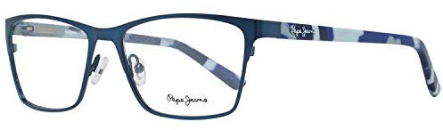 Pepe Jeans Hombre Brillengestelle PJ1224 C3 54 Alistair Monturas de gafas, Azul (Blau), 54