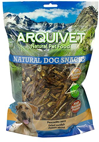 Arquivet Trockener Fisch für Hunde, 1 kg (1 Stück)