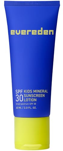 Evereden Premium Mineral Sunscreen SPF 30: Baby-Safe Whole-Family Mineral Sunblock Kids Love - Non-Nano Kids Sunscreen for Year-Round UVA & UVB Protection -Safe & Reef-Friendly - FSA Eligible