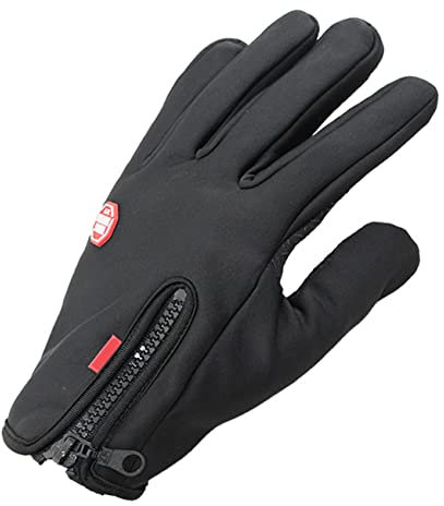 CLISPEED Handyhandschuhe Warm Herren Handschuhe Handy Handschuhe Fleece-Handschuhe Touchscreen-Handschuhe Winddichte Outdoor-Handschuhe Skihandschuhe Bildschirm Geburtstagsgeschenk Mann