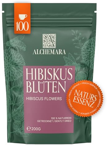 Hibiscus Flower Tea Alchemara 200g – A Ruby Infusion of Floral Delight