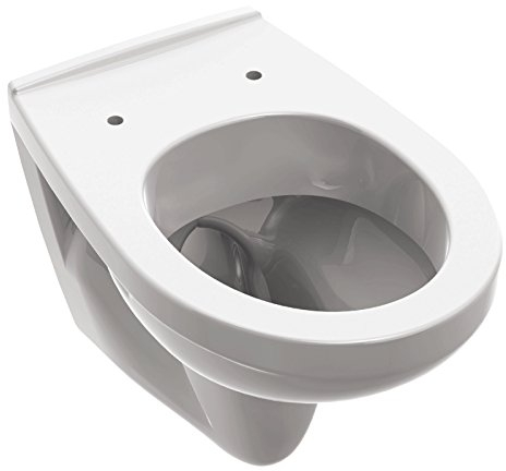 Gustavsberg (aus dem Hause Villeroy und Boch) Wand-WC Festival, 7F601001, Tiefspüler, mit Schnellmontage, Weiß, 56213 3